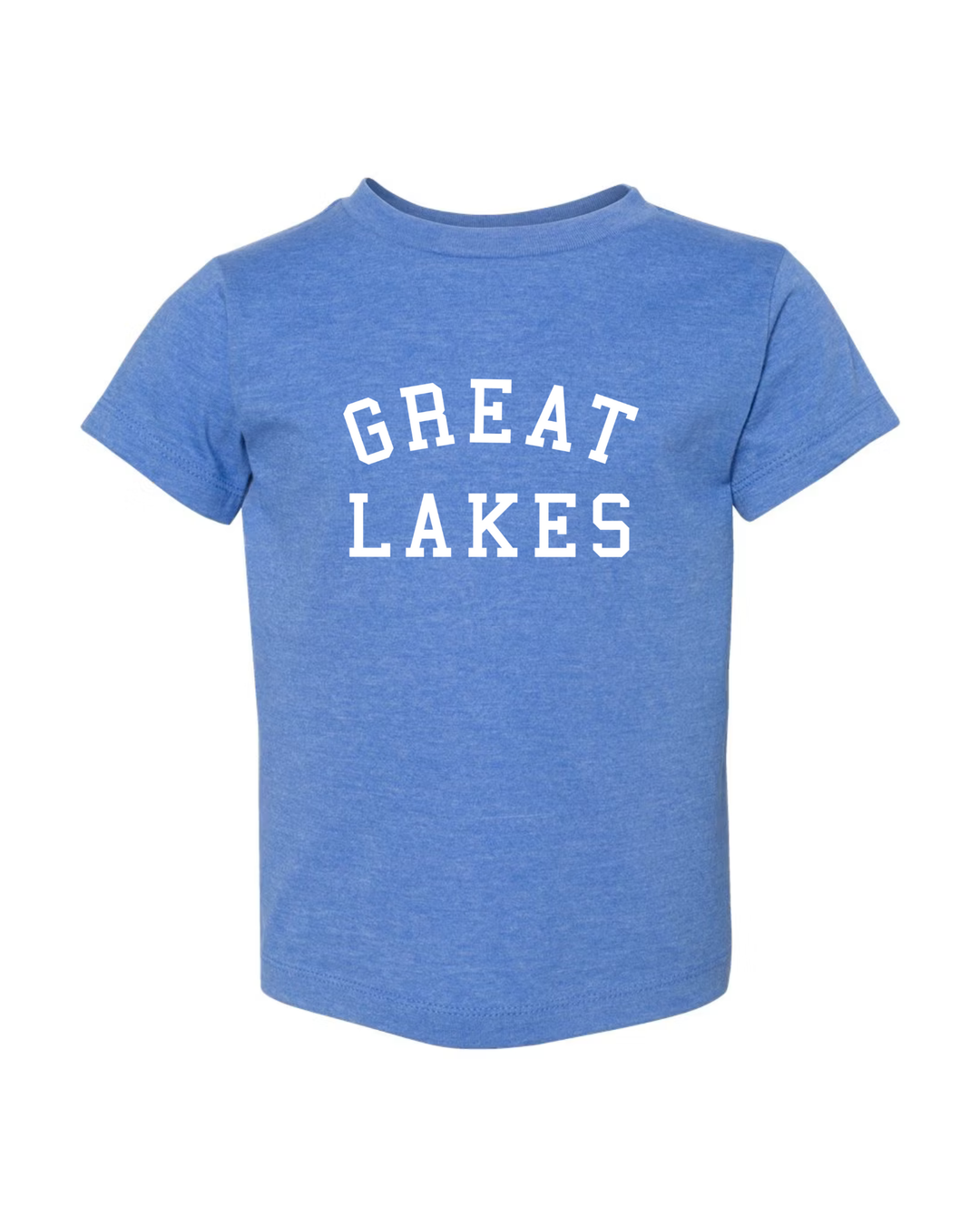 Toddler Great Lakes Short Sleeve- Columbia Blue
