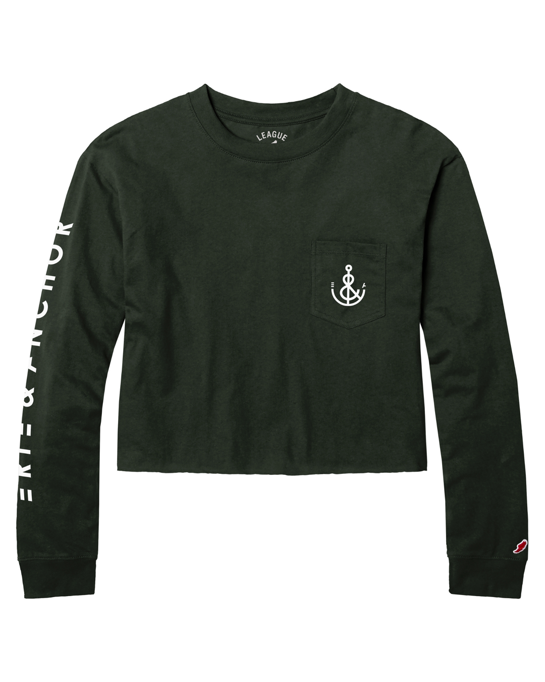 Women’s Midi Anchor Long Sleeve- Hunter Green