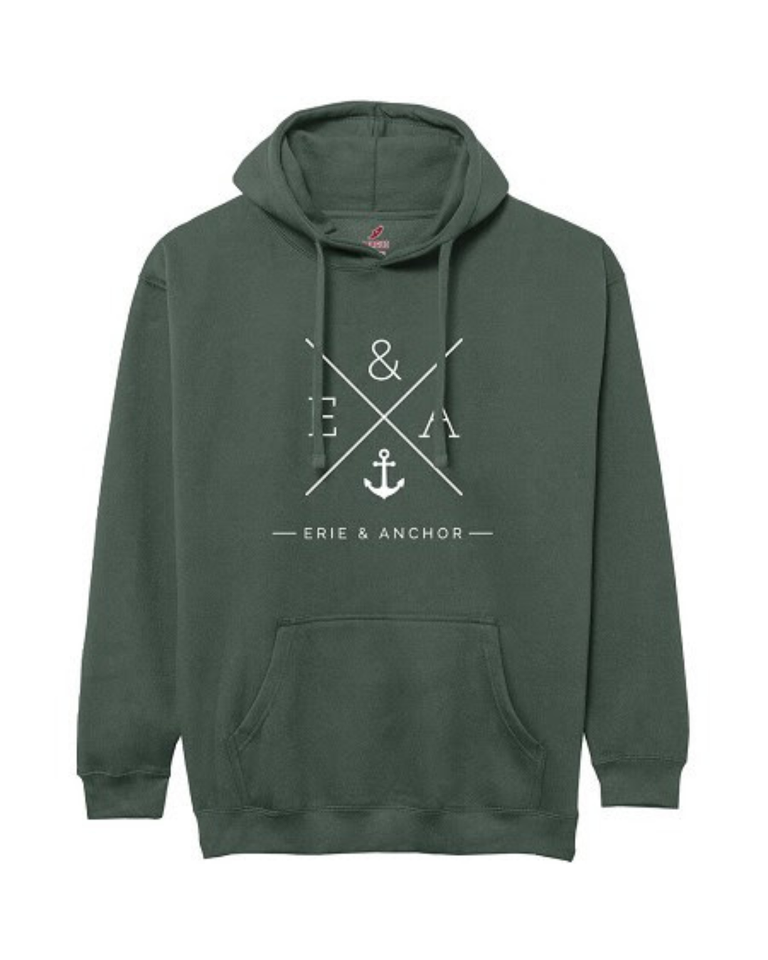 Crosswinds Hoodie- Hunter Green