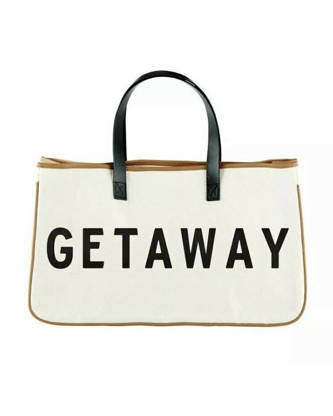 Getaway Canvas Tote-beige