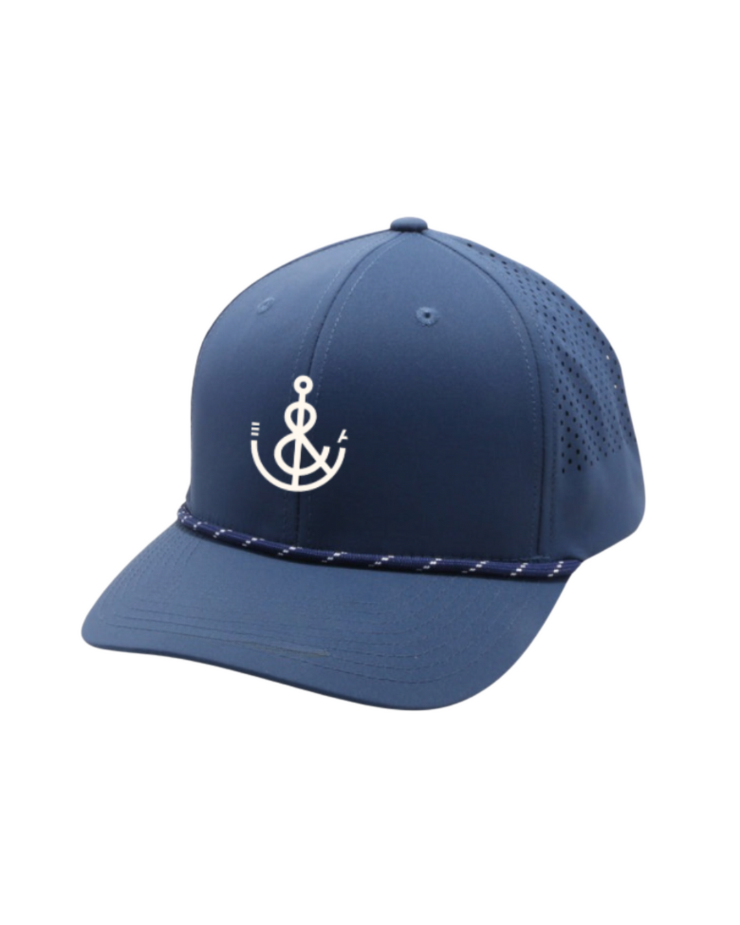Anchor Cut Rope Hat- Navy
