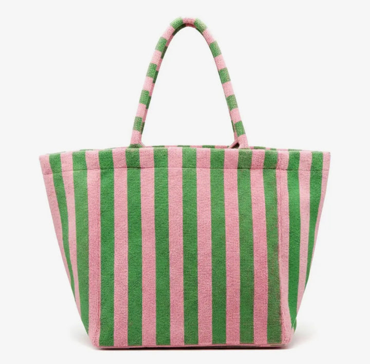 Striped Terry Tote Bag