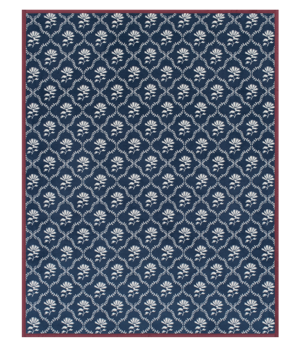 Chappywrap Floral Trellis Blanket: Original