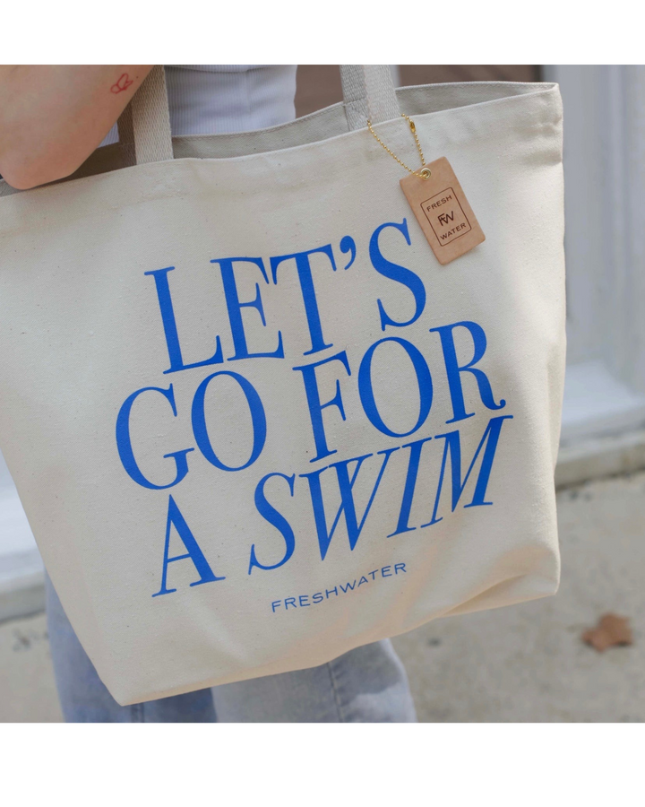 Let’s Go For A Swim Tote