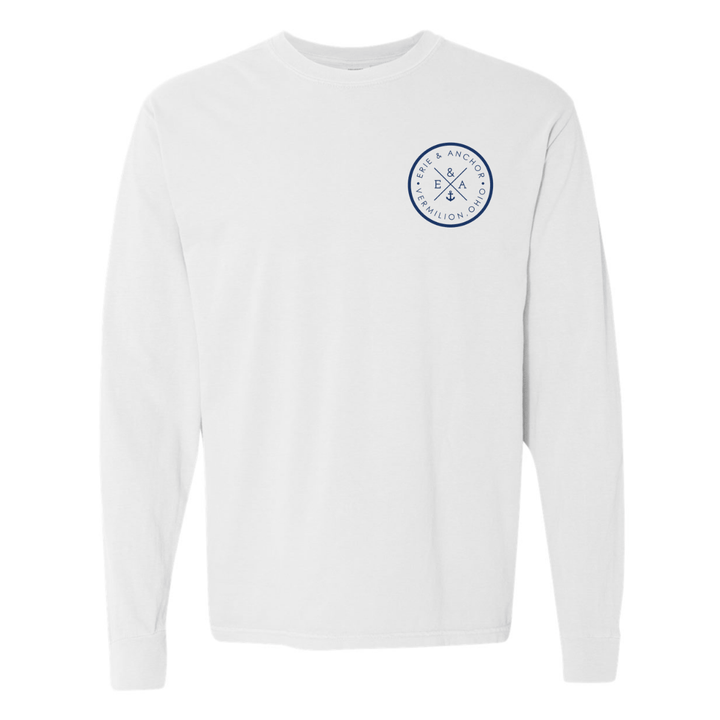 Signature Anchor Long Sleeve- White