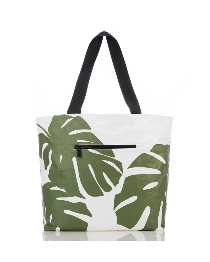 Aloha Day Tripper Tote- Monstera