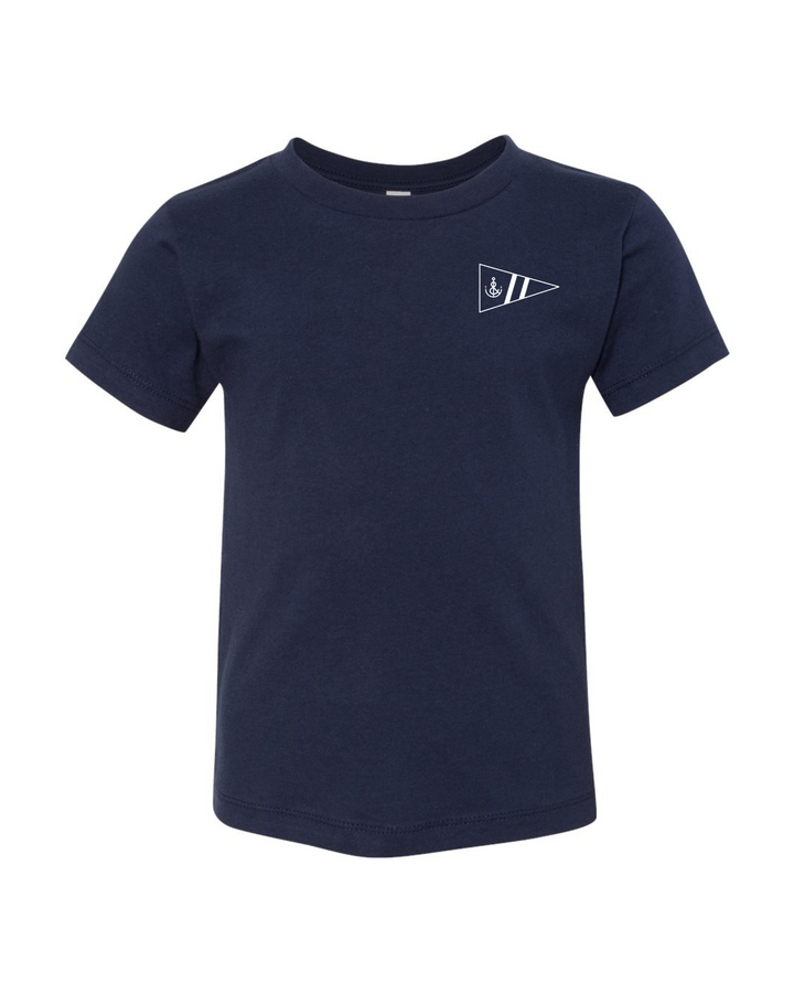 Youth Don’t Give Up The Ship Short Sleeve- Navy