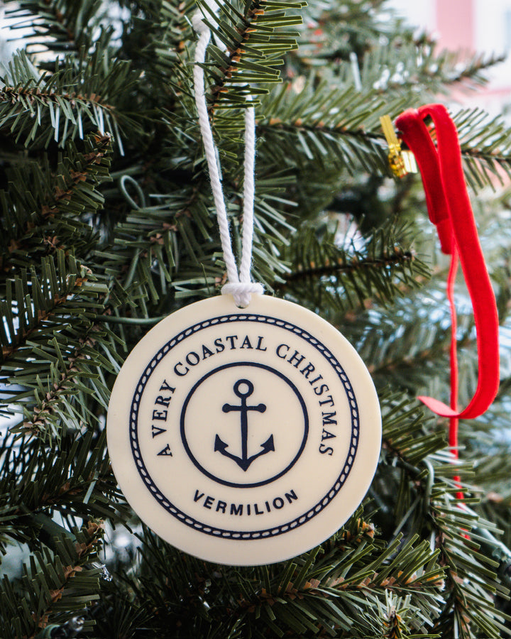 Very Coastal Christmas Ornament
