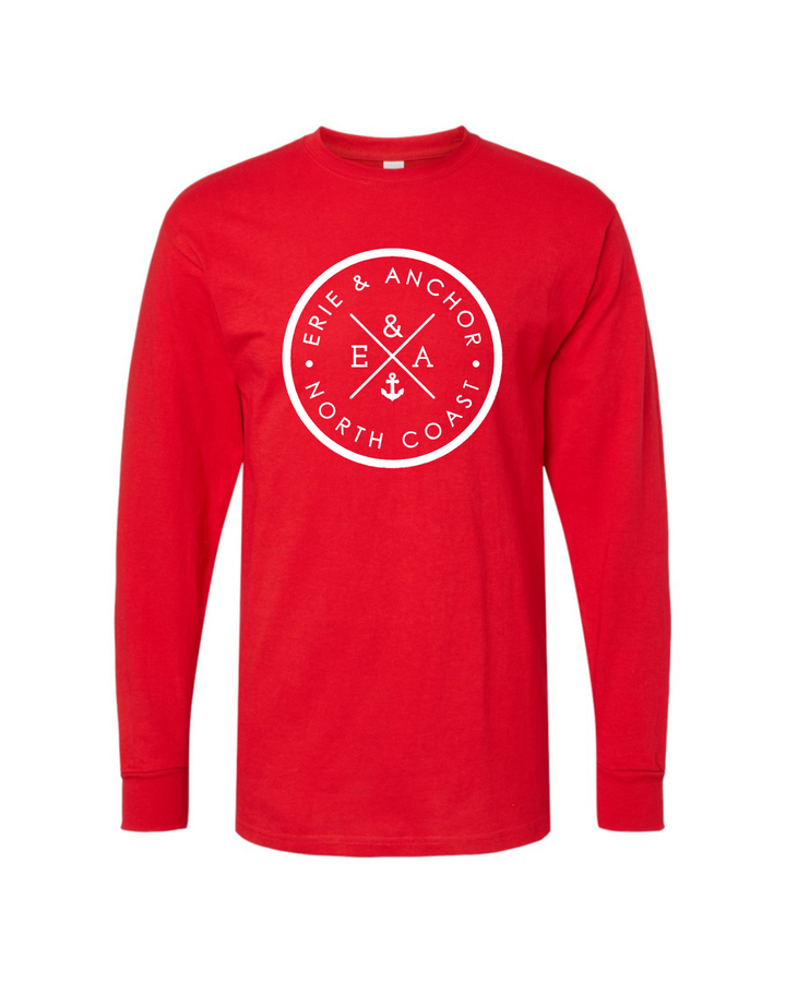 Youth North Coast Long Sleeve- Red