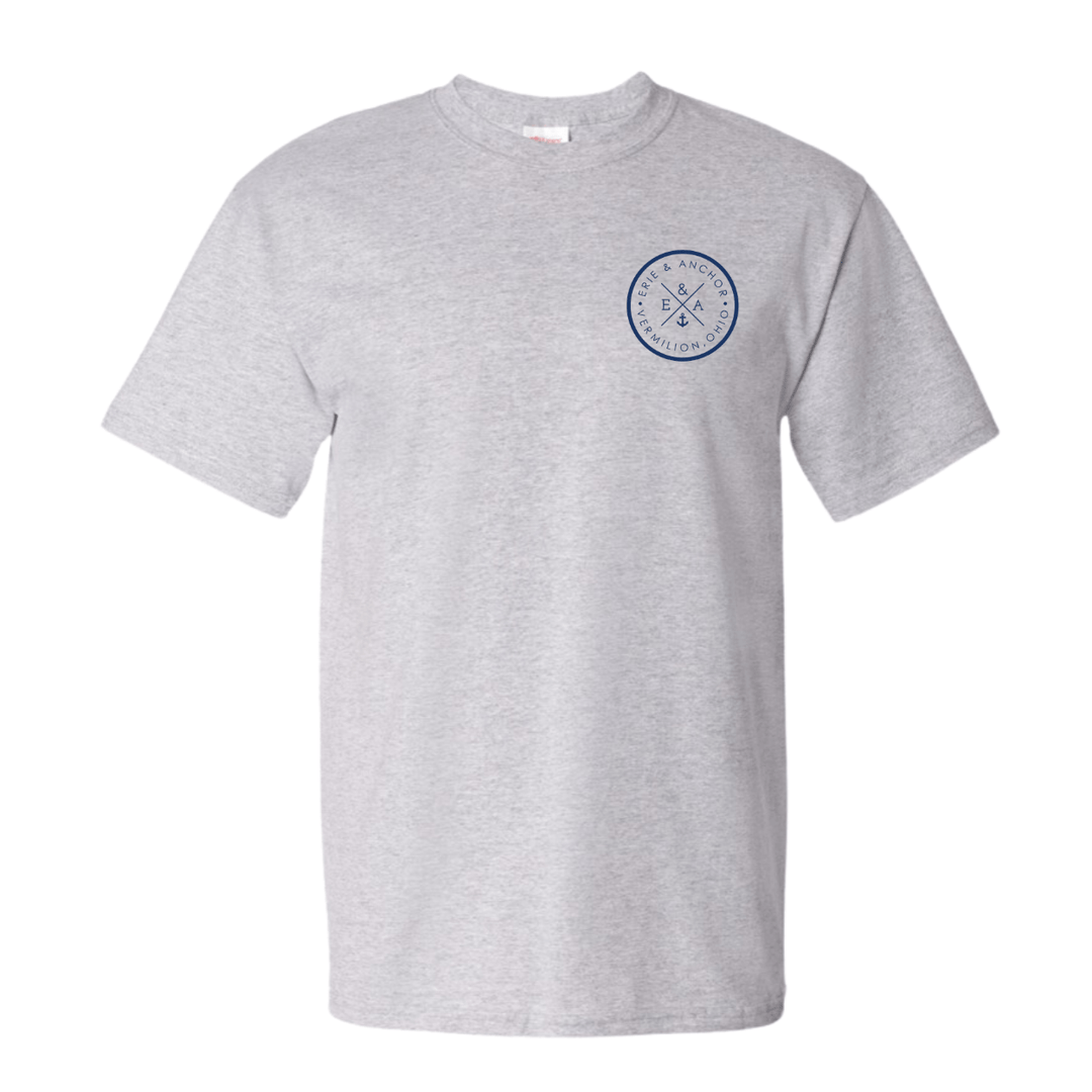 Unisex Fish Short Sleeve- Gray