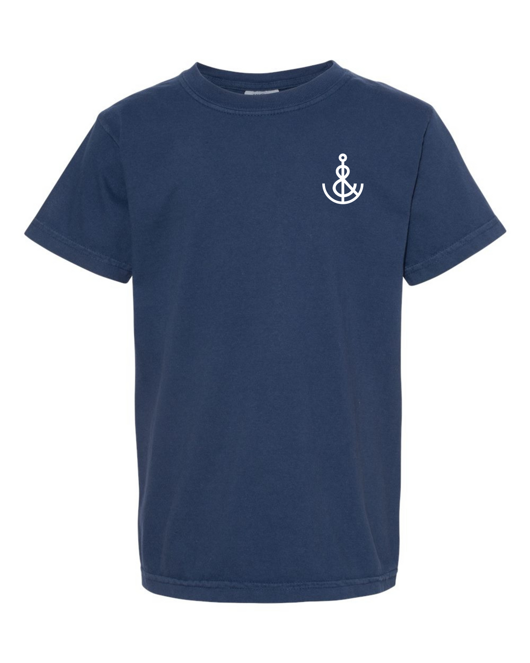 Unisex Summer On The North Coast Short Sleeve- Navy