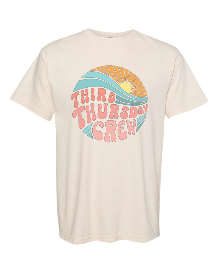 FINAL SALE Unisex Third Thursday Short Sleeve Tee- Vanilla