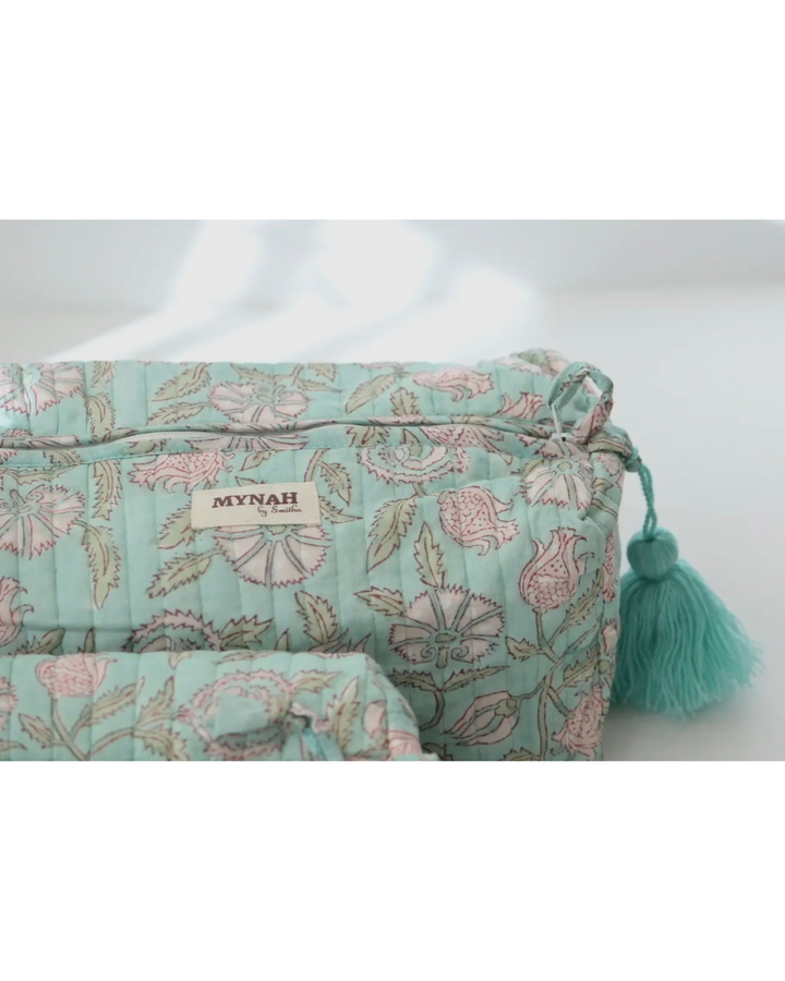 Mint and Blush Travel Bag