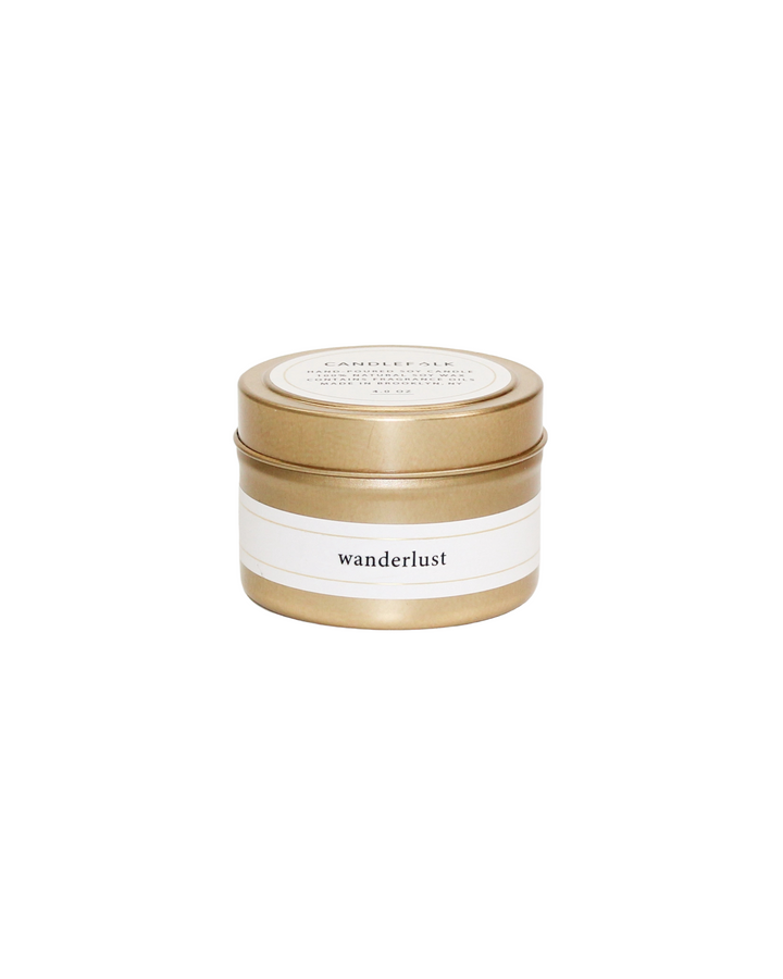 Candlefolk Gold Travel Candle 4oz