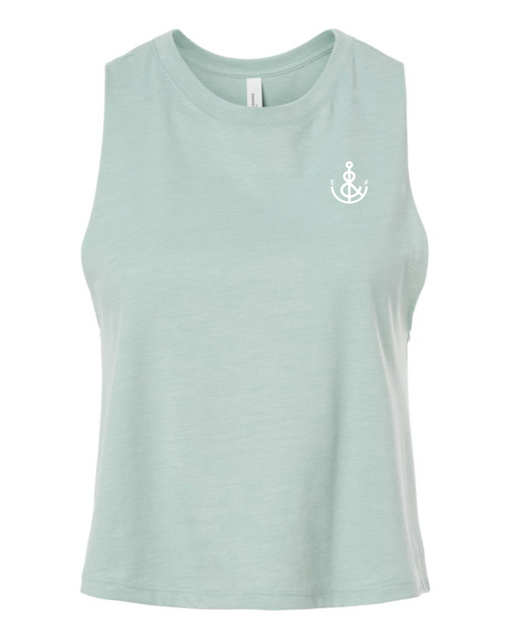 Anchor Women’s Racerback Tank- Mint
