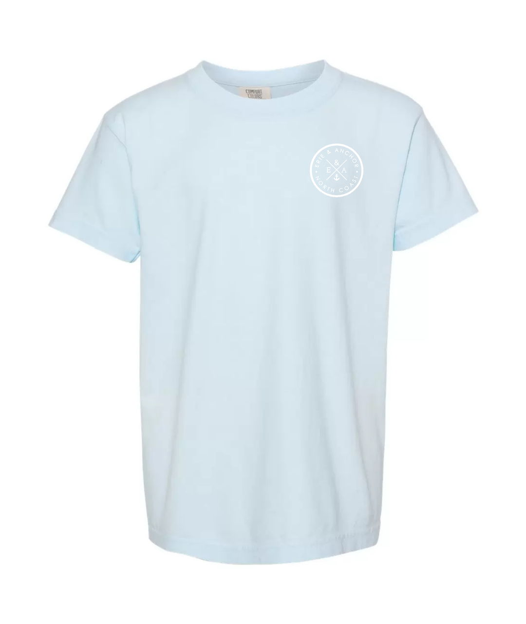 Youth Summer On The North Coast Tee- Chambray