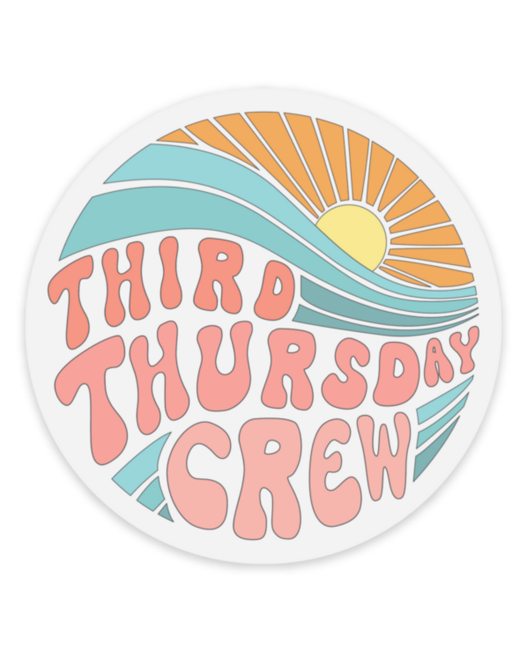Third Thursday Crew Sticker – Erie and Anchor