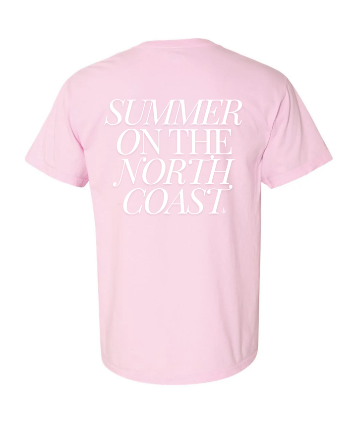 Unisex Summer On The North Coast Short Sleeve- Blossom