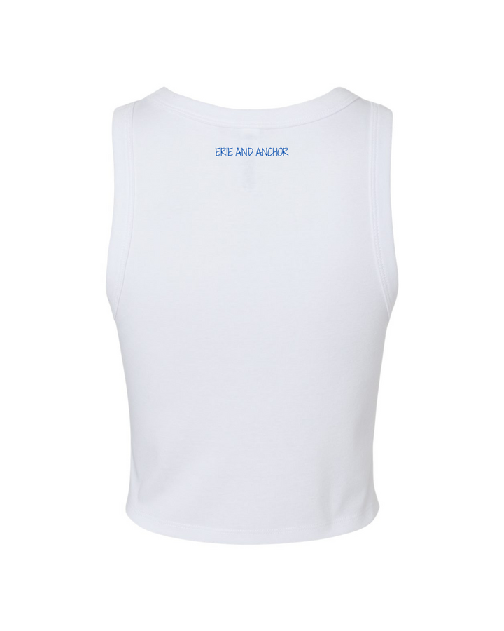 Women's Nautical Icon Racerback Tank- White