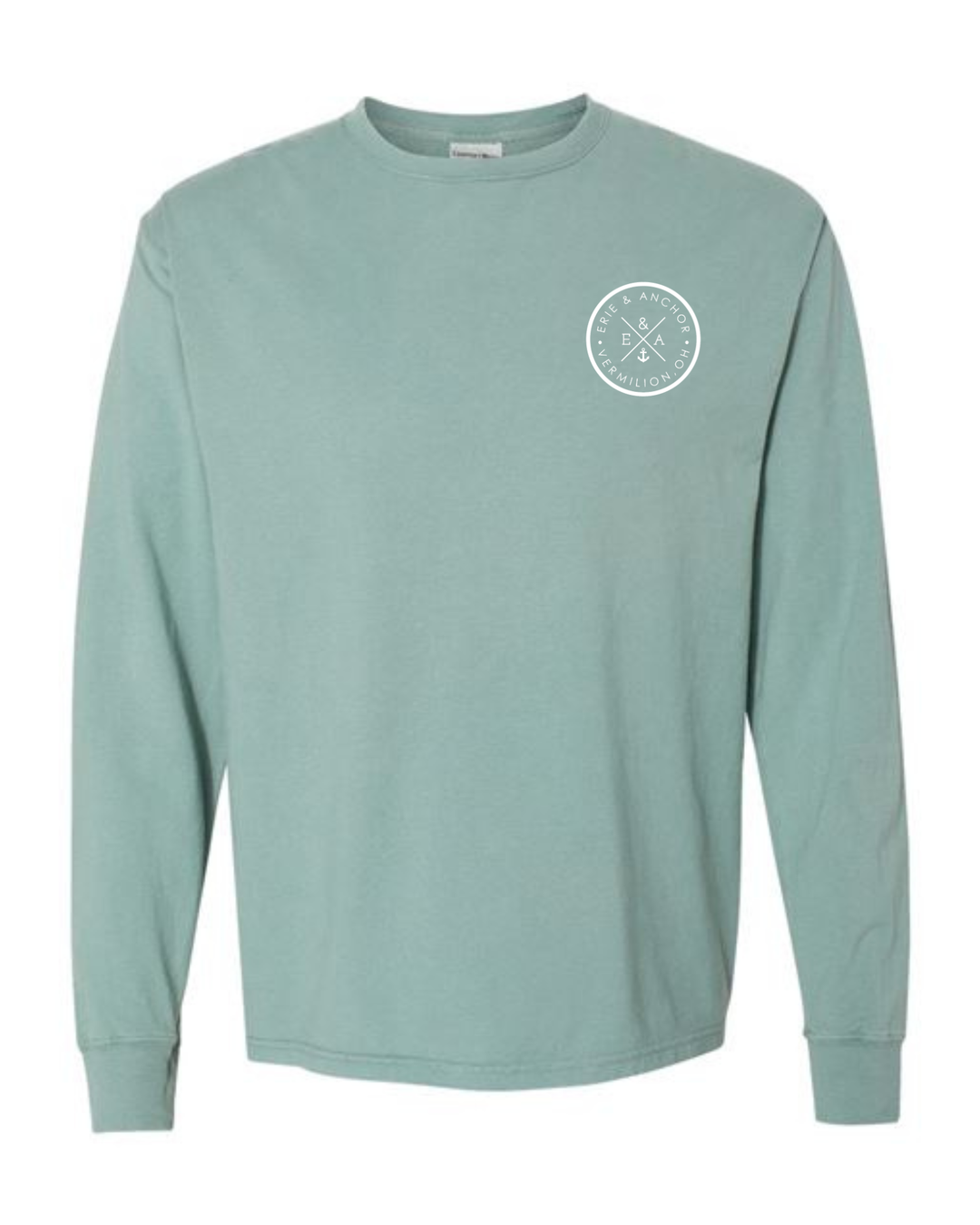 Signature Anchor Long Sleeve Tee-Seagrass