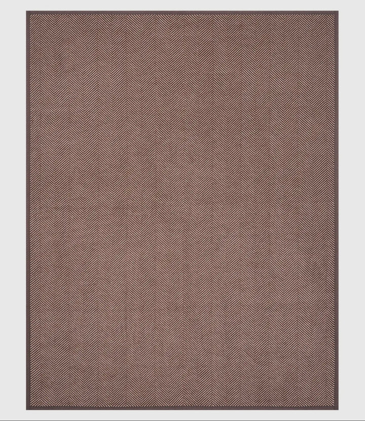 ChappyWrap Blanket- Harborview Herringbone Chocolate Brown