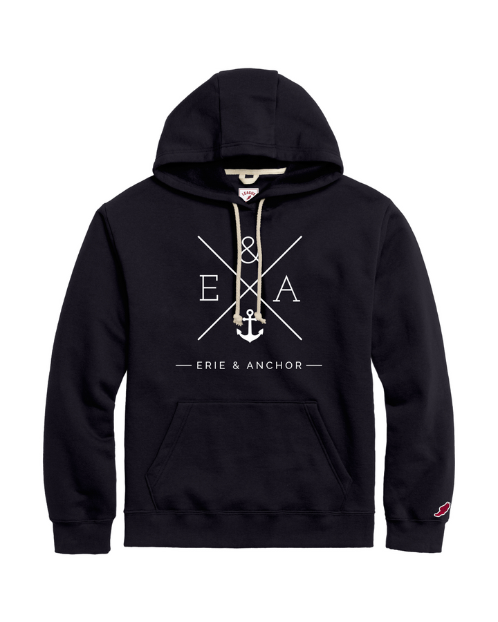 Crosswinds Lightweight Hoodie- Navy