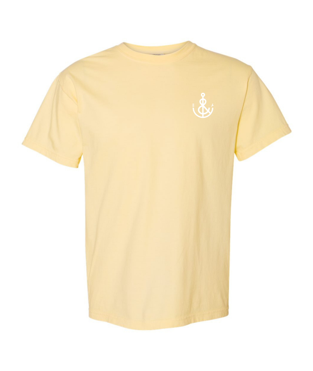 Unisex Summer On The North Coast Short Sleeve- Butter Yellow