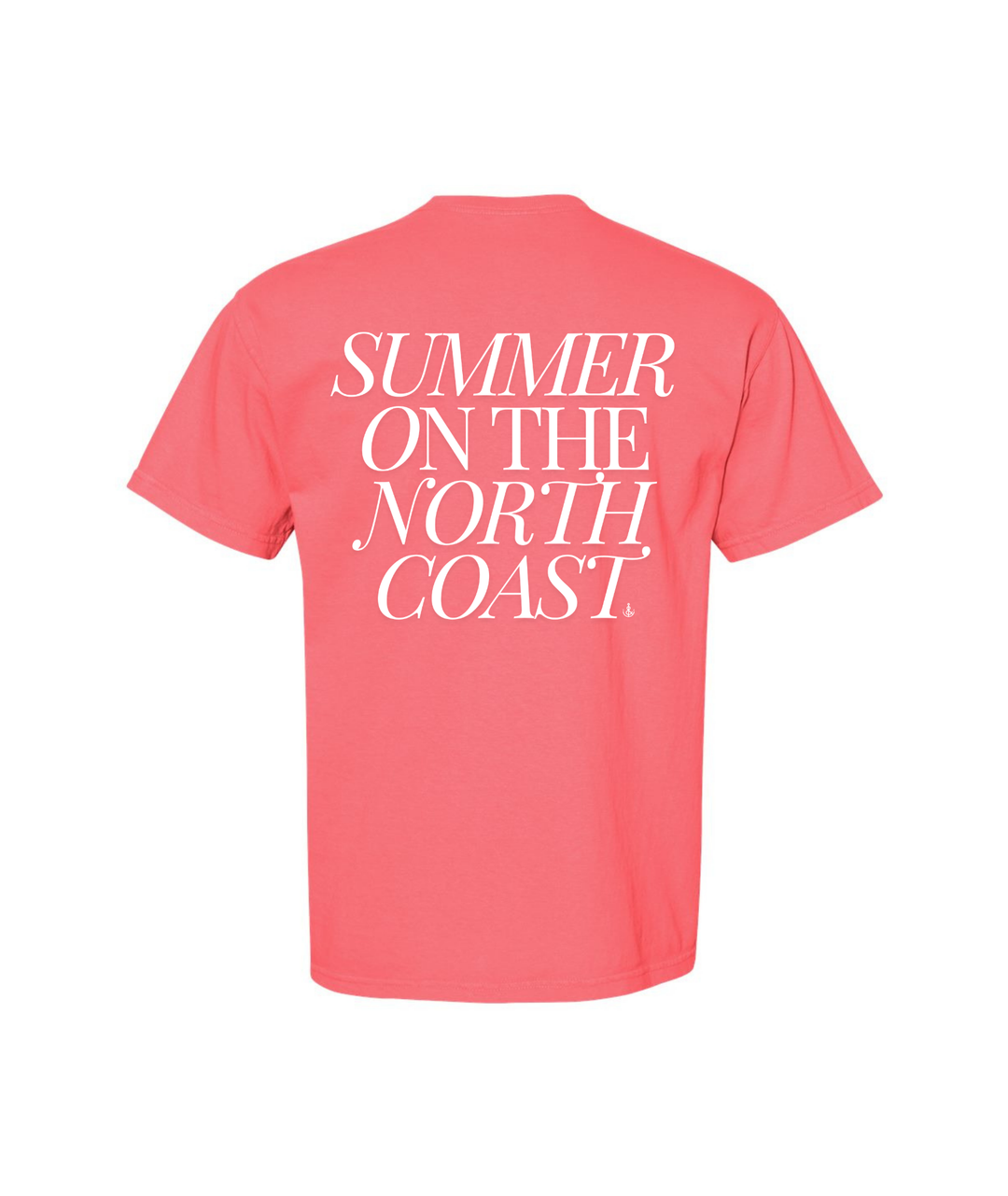 Youth Summer On The North Coast Tee- Coral