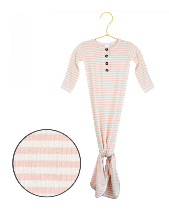 Lou Lou & Co. Harper Ribbed Knotted Gown