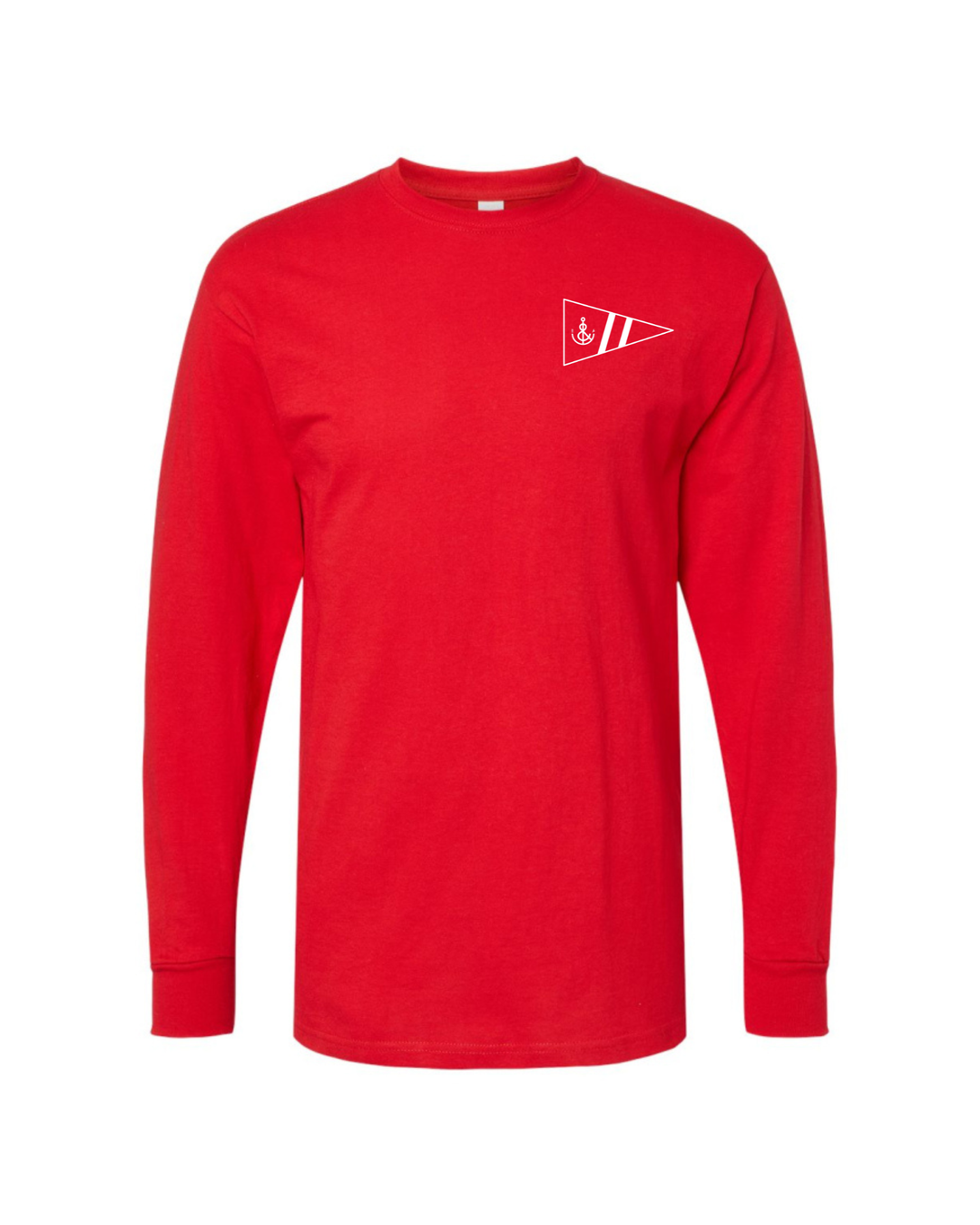 Youth Don’t Give Up The Ship Long Sleeve- Red