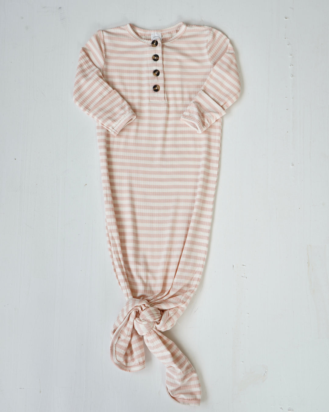 Lou Lou & Co. Harper Ribbed Knotted Gown