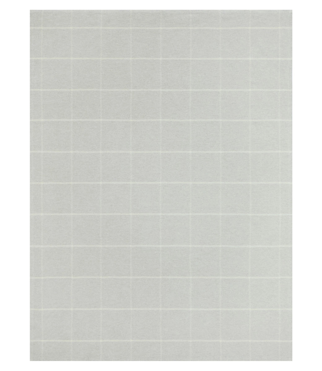 ChappyWrap Lightweight Blanket- Windowpane Light Grey