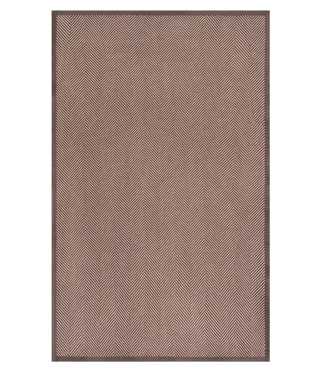 Chappywrap Midi Blanket- Herringbone Chocolate