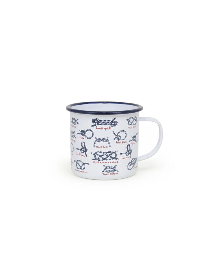 Enamel Nautical Coffee Mug