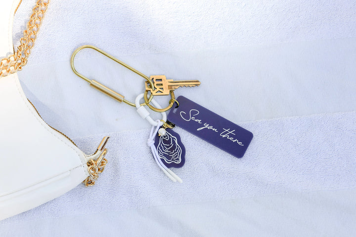 Oyster Bag Charm