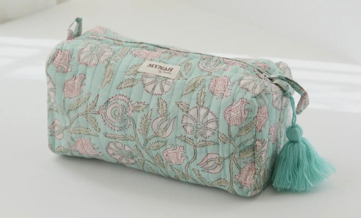 Mint and Blush Travel Bag