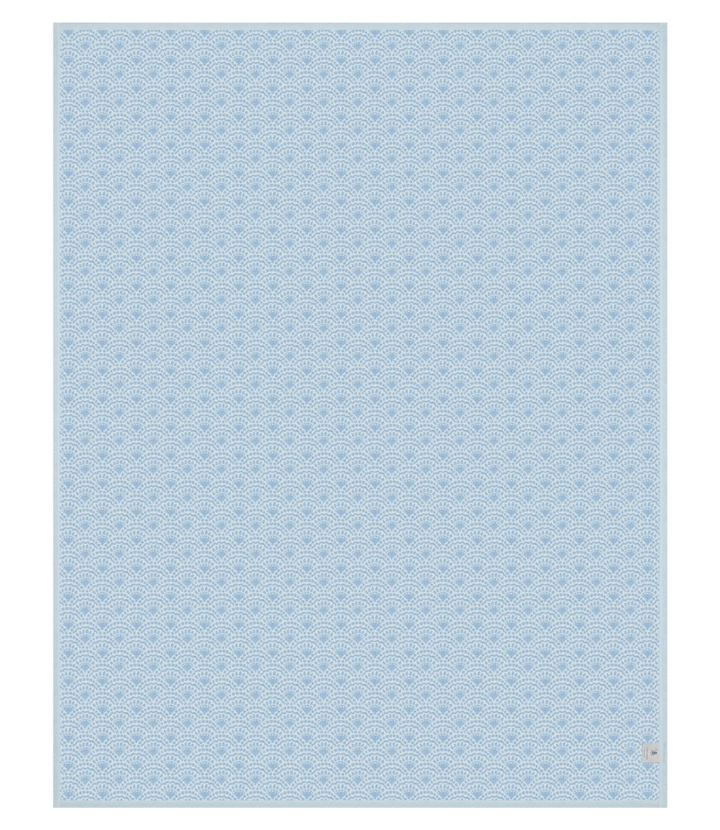 ChappyWrap Blanket- Seaside Scallops Fog
