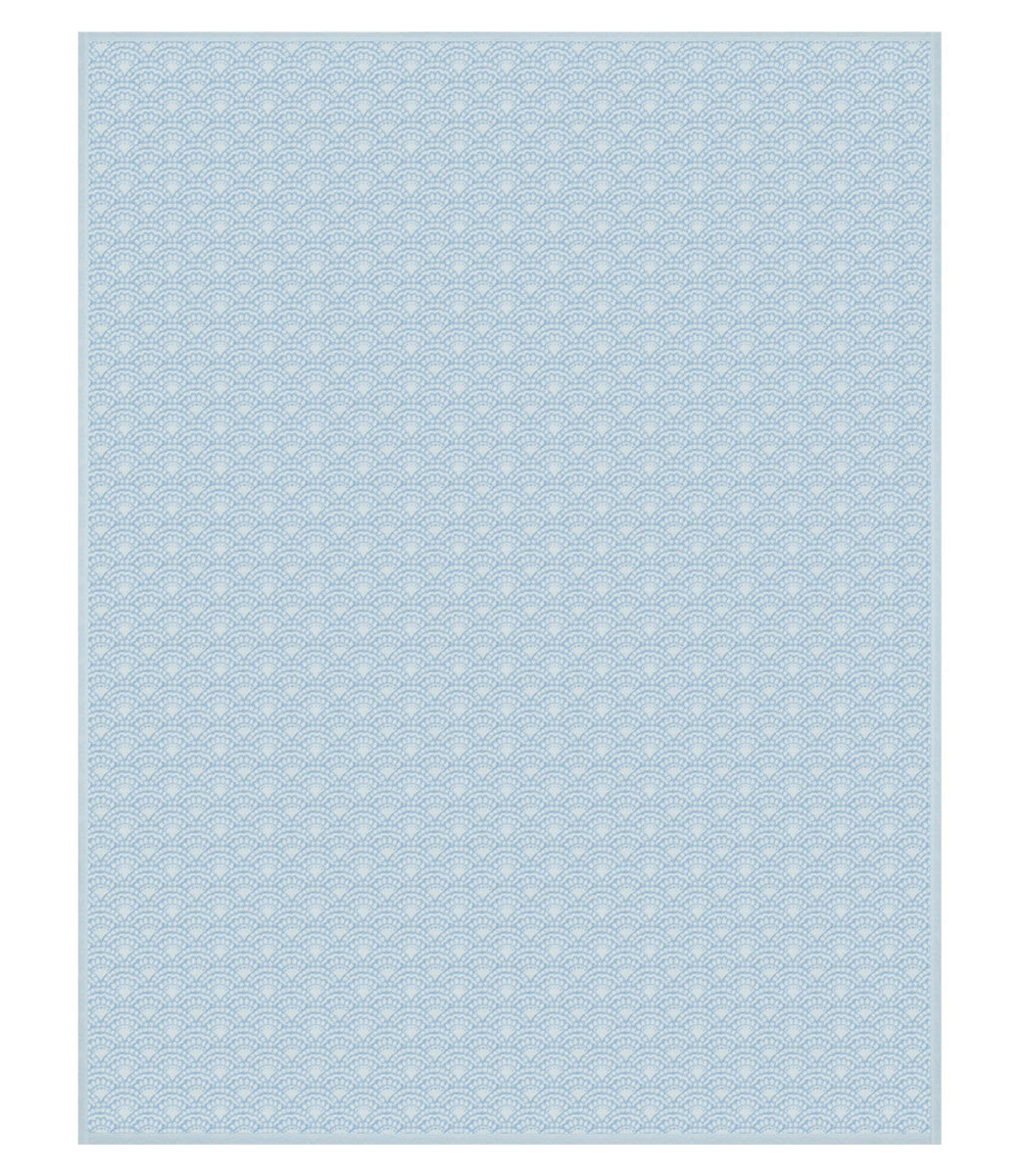 ChappyWrap Blanket- Seaside Scallops Fog
