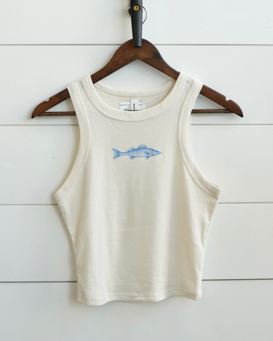 Women’s Fish Tank Top- Natural