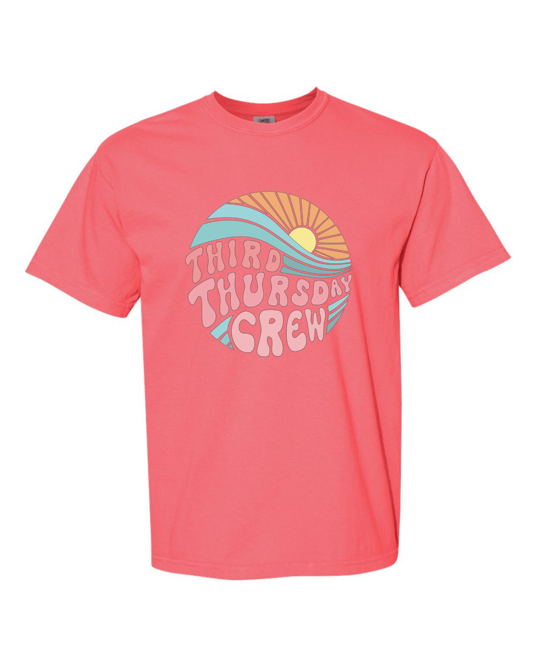 Unisex Third Thursday Short Sleeve- Coral