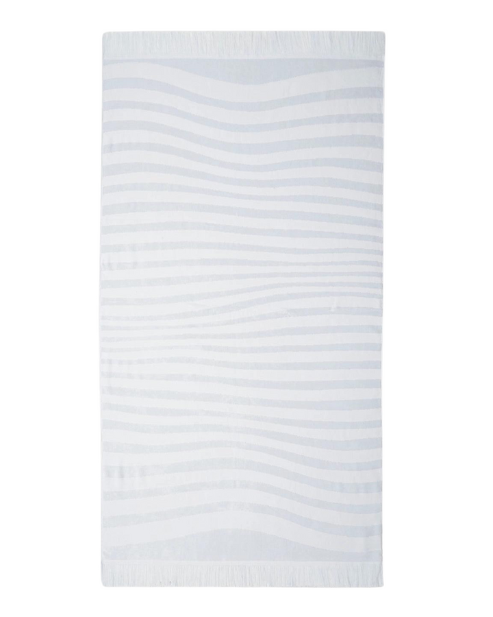 Terry Cotton Ripple Beach Towel