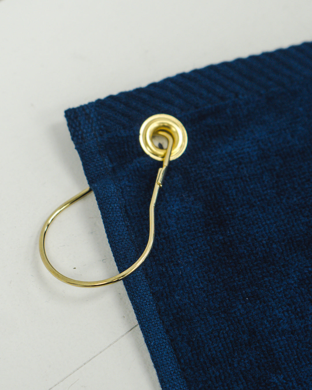 E&A Embroidered Golf Towel-Navy