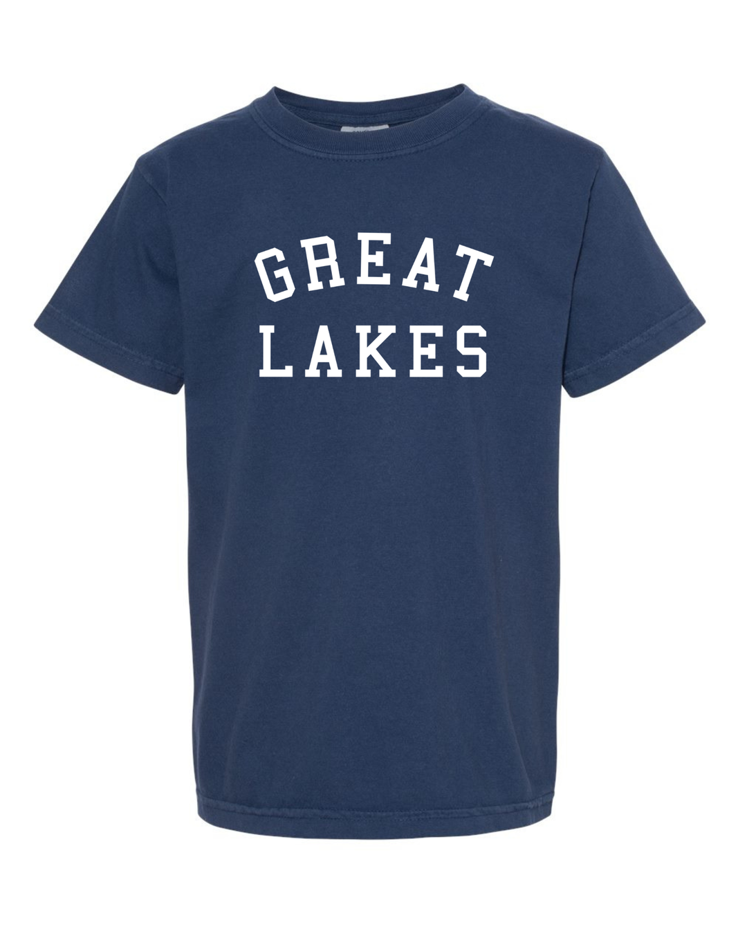 Unisex Great Lakes Short Sleeve- Navy