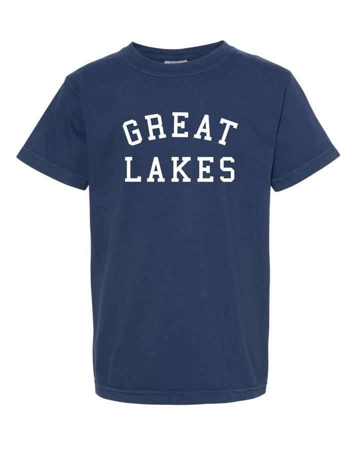 Unisex Great Lakes Short Sleeve- Navy