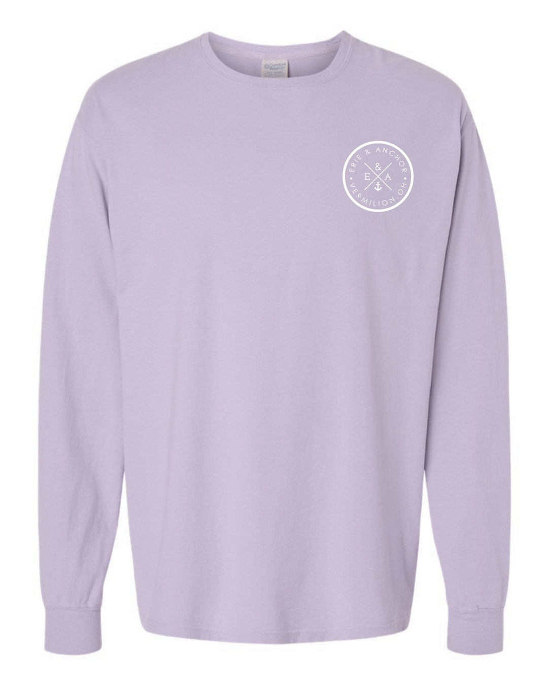 Signature Anchor Long Sleeve Tee-Thistle