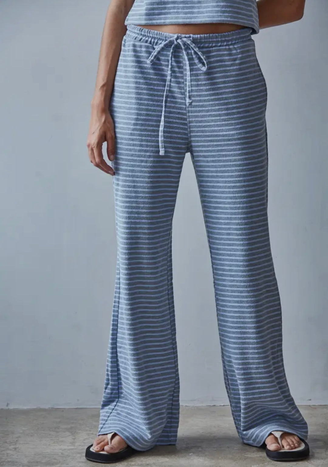 Striped Knit Lounge Pant
