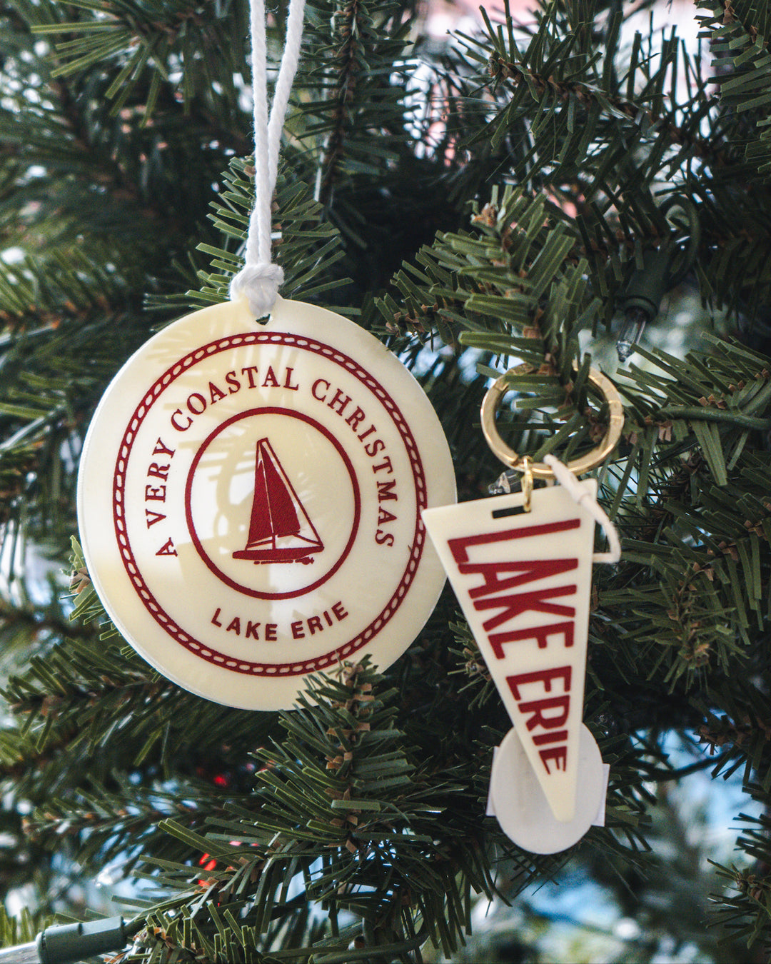 Very Coastal Christmas Ornament