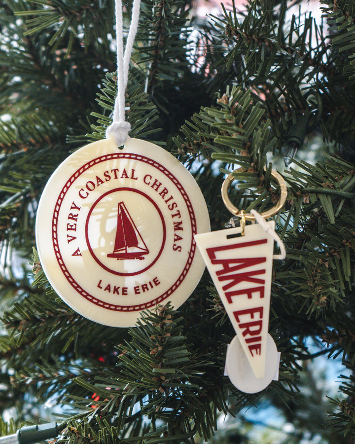 Very Coastal Christmas Ornament
