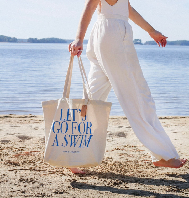 Let’s Go For A Swim Tote