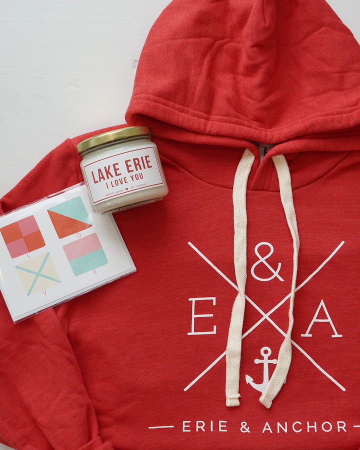 Crosswinds Hoodie - Red